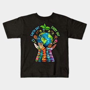 Earth Day 2024 Everyday Kids T-Shirt